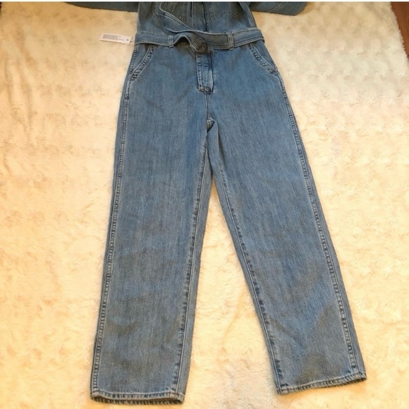 NWT: Denim Forum’s Margot Denim Boiler Suit, Size XS - Picture 15 of 16